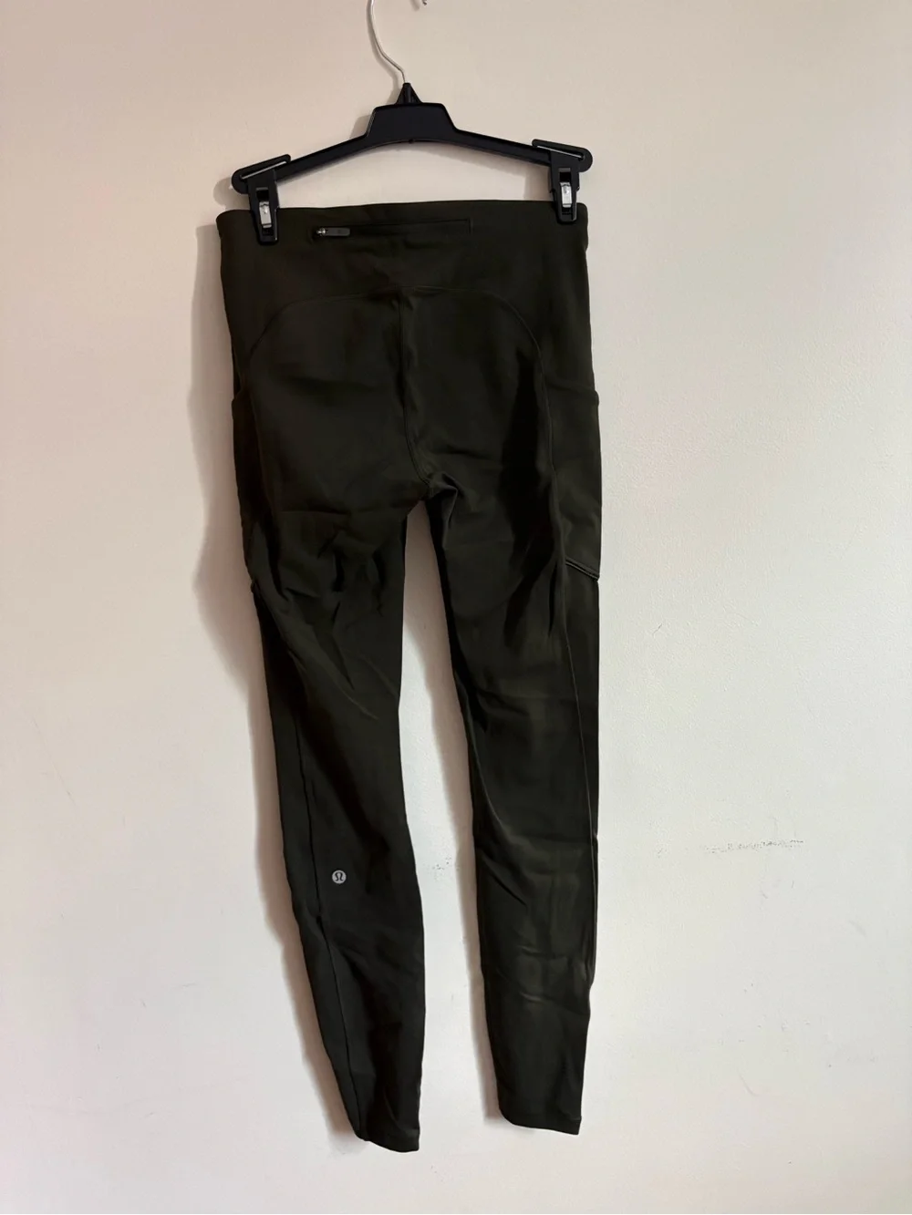 lululemon athletica speed up tights in olive green